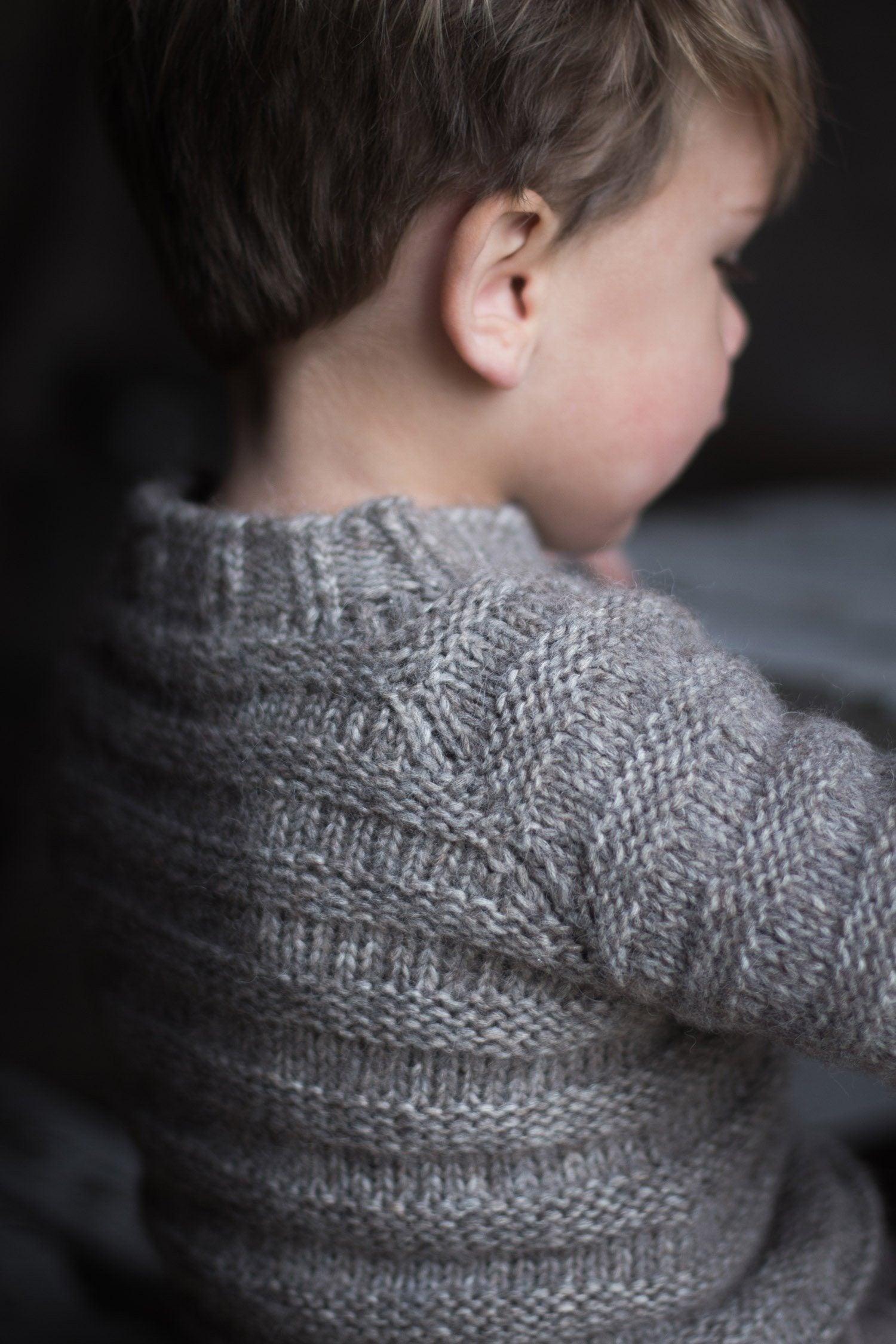 CaMaRose Basic Baby Sweater [Trine Bertelsen] -  - Knitting Pattern