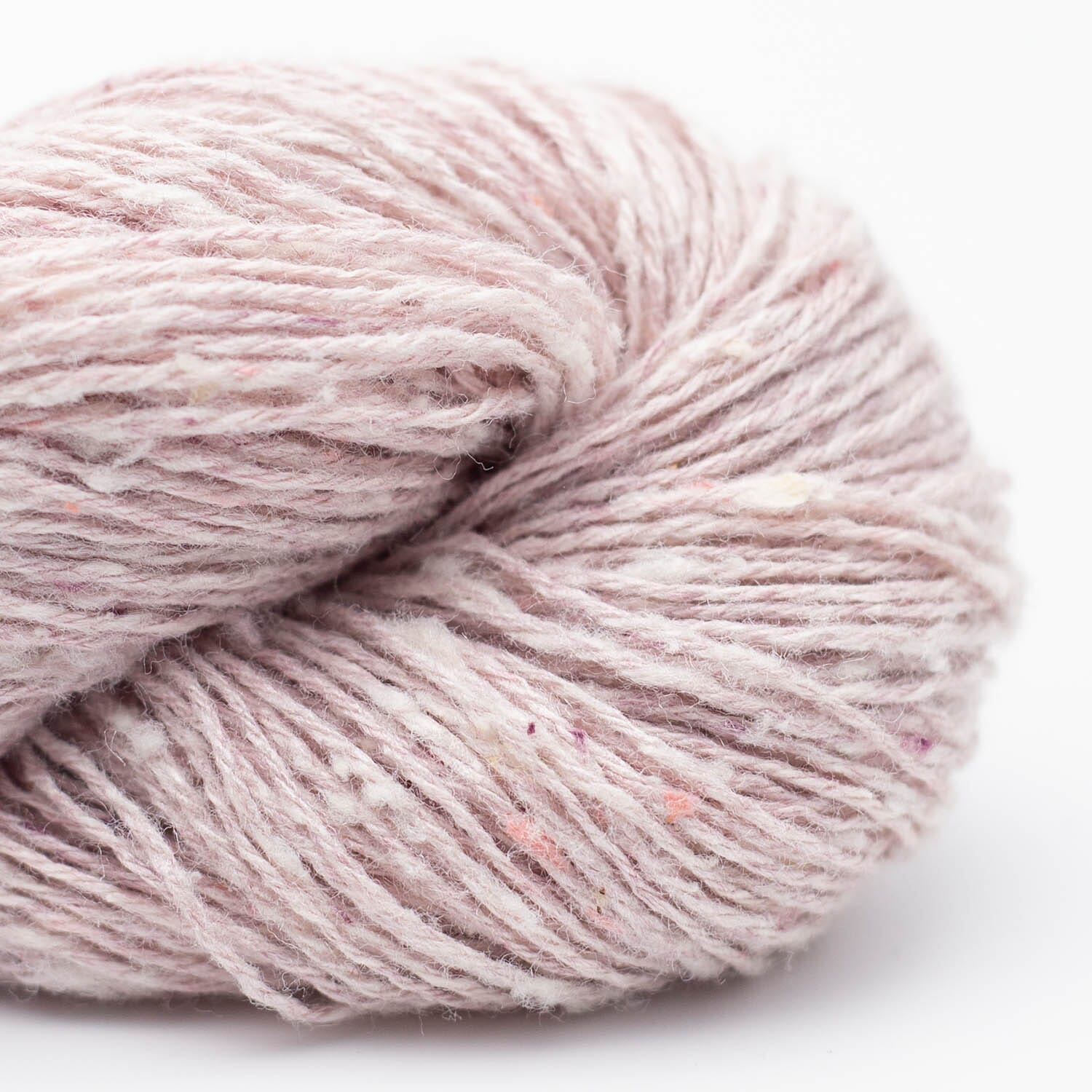 BC Garn BC Garn Tussah Tweed - Mandarine (004) - 4ply Knitting Yarn