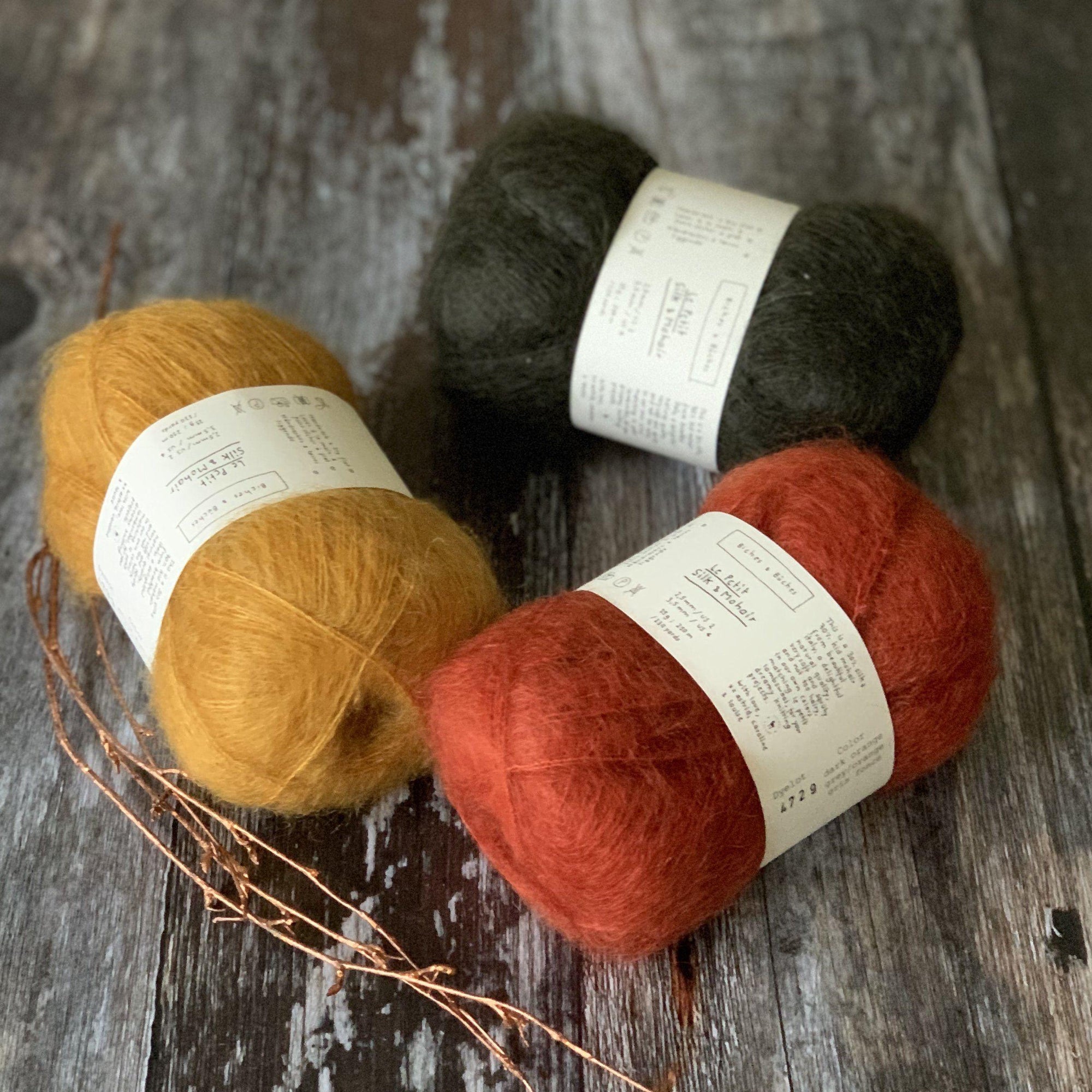 Biches & Bûches Biches & Bûches Le Petit Silk & Mohair -  - Lace Knitting Yarn