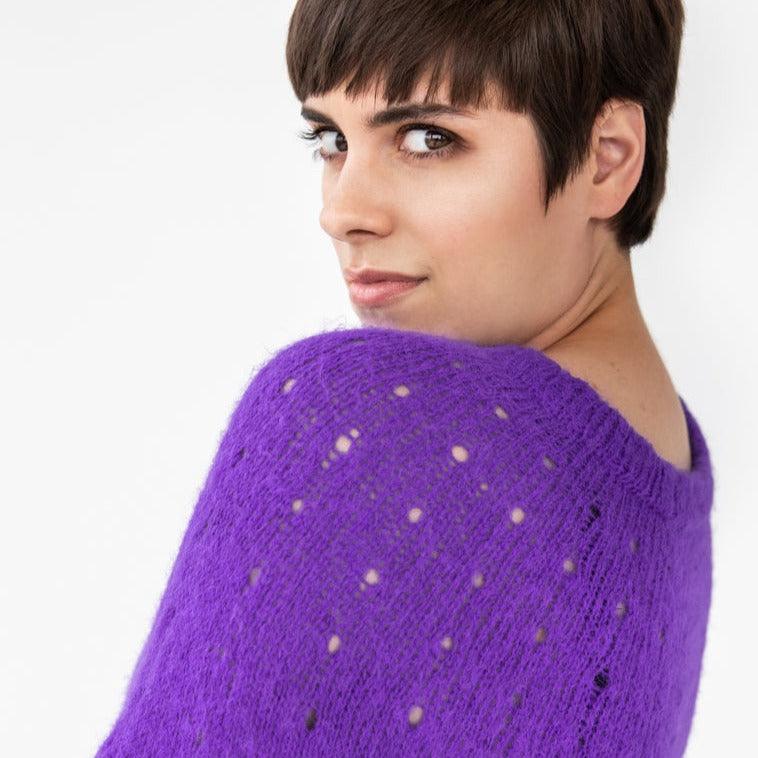 Kaos Yarn Kaskade Sweater Pattern - -