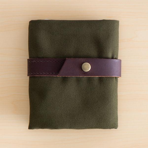Twig & Horn Twig & Horn Canvas Interchangeable Needle Case - Olive - Project Bags