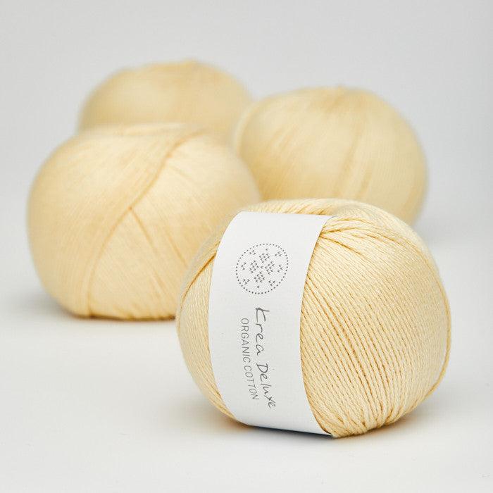 Krea Deluxe Krea Deluxe Organic Cotton - No. 4 - 4ply Knitting Yarn