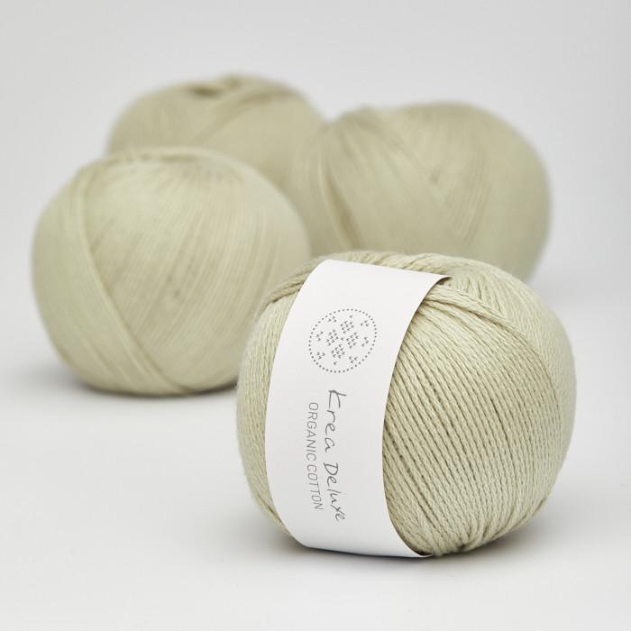 Krea Deluxe Krea Deluxe Organic Cotton - No. 40 - 4ply Knitting Yarn