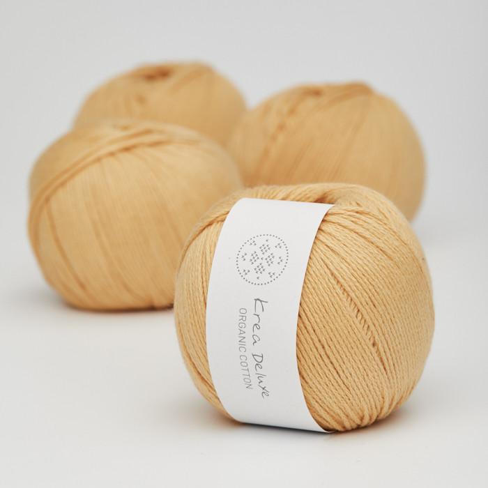 Krea Deluxe Krea Deluxe Organic Cotton - No. 6 - 4ply Knitting Yarn