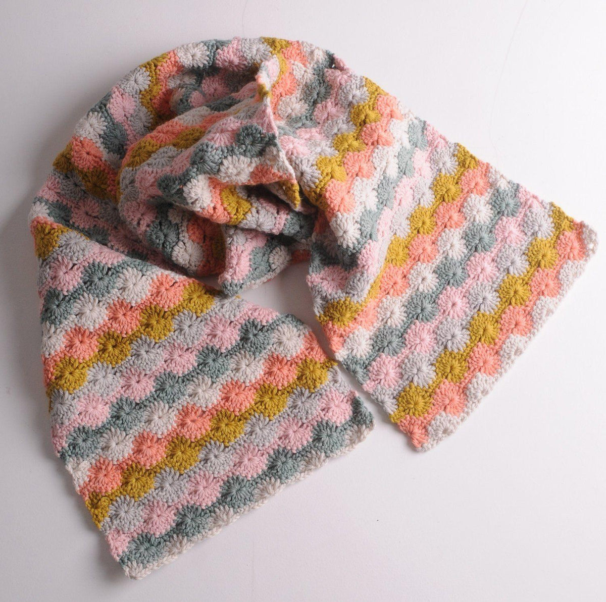 Mrs Moon Pinwheel Scarf [Crochet Pattern] -  - Crochet Pattern