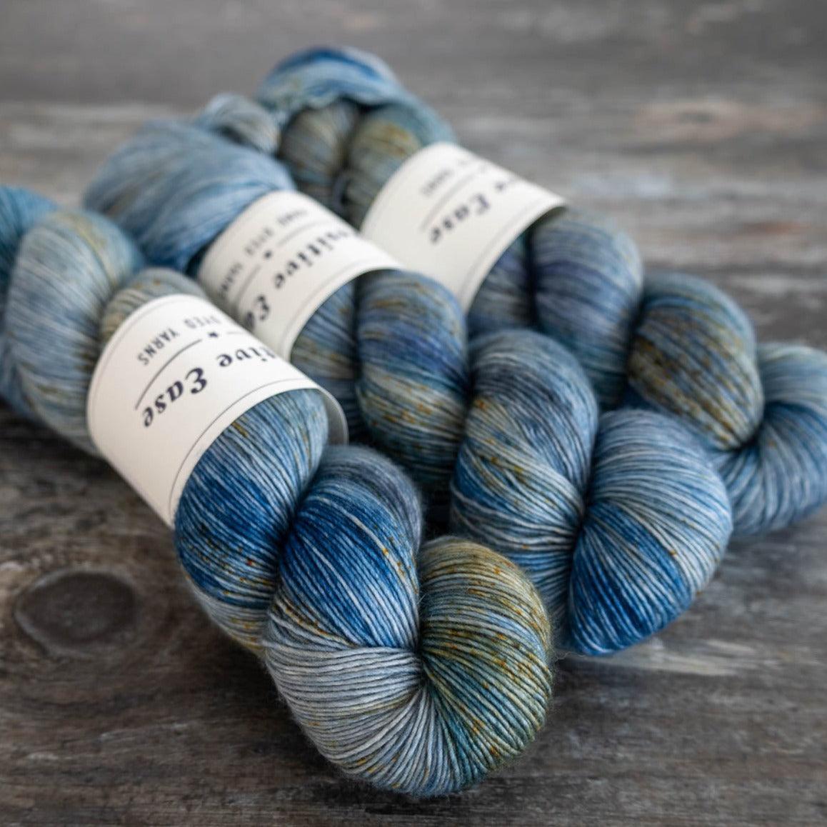 Positive Ease Positive Ease Merino Singles - Native Bluebells - 4ply Knitting Yarn
