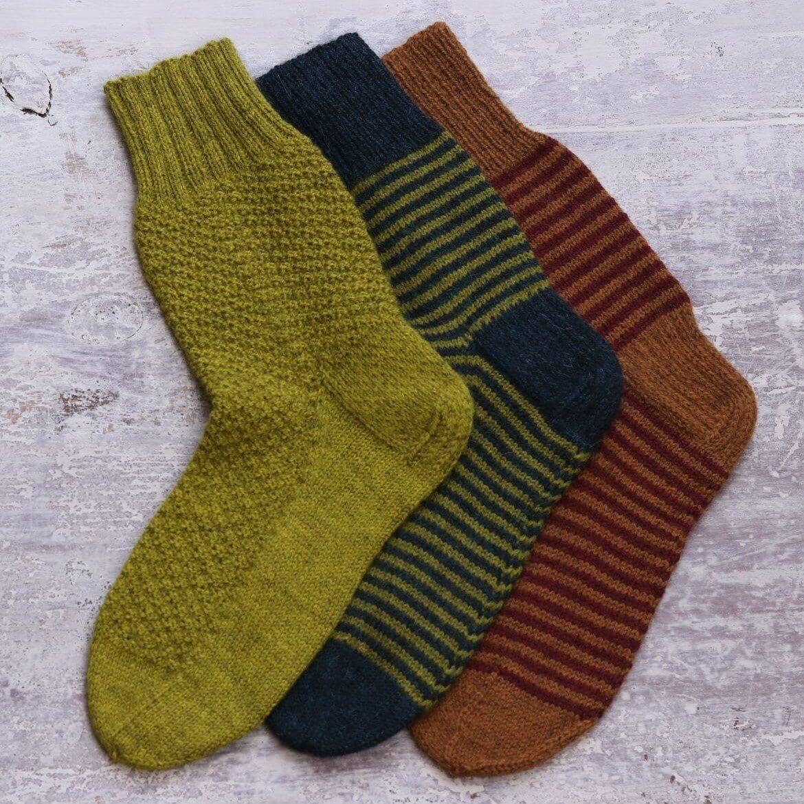 One Sock by The Fibre Co. knit in Amble