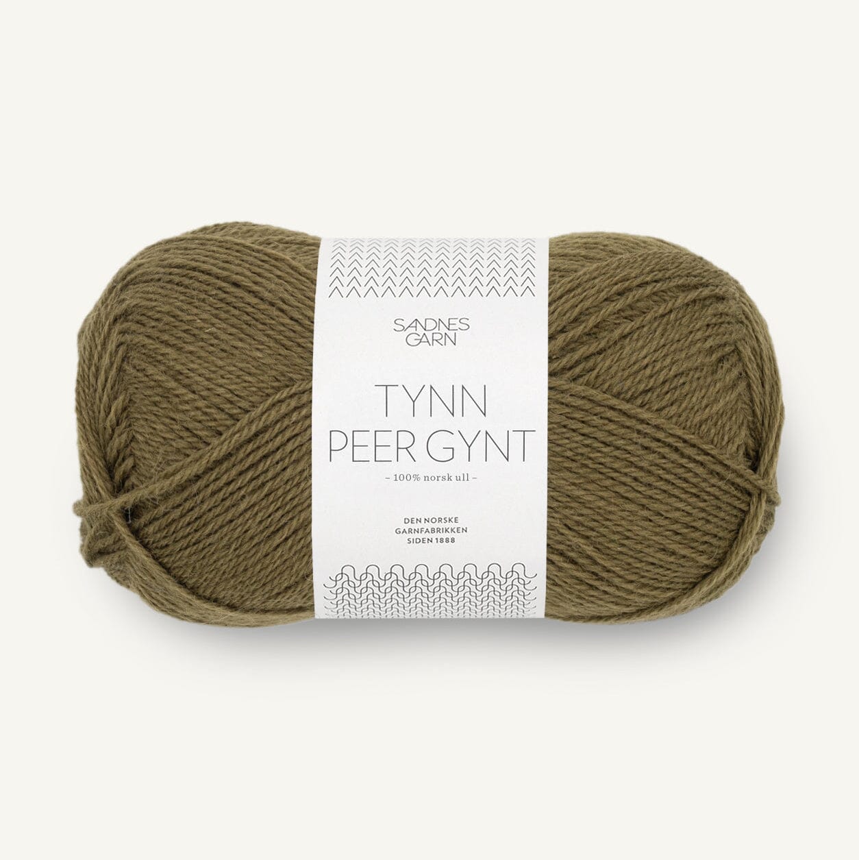 Tynn Peer Gynt SG | Dark Olive | Tangled Yarn UK