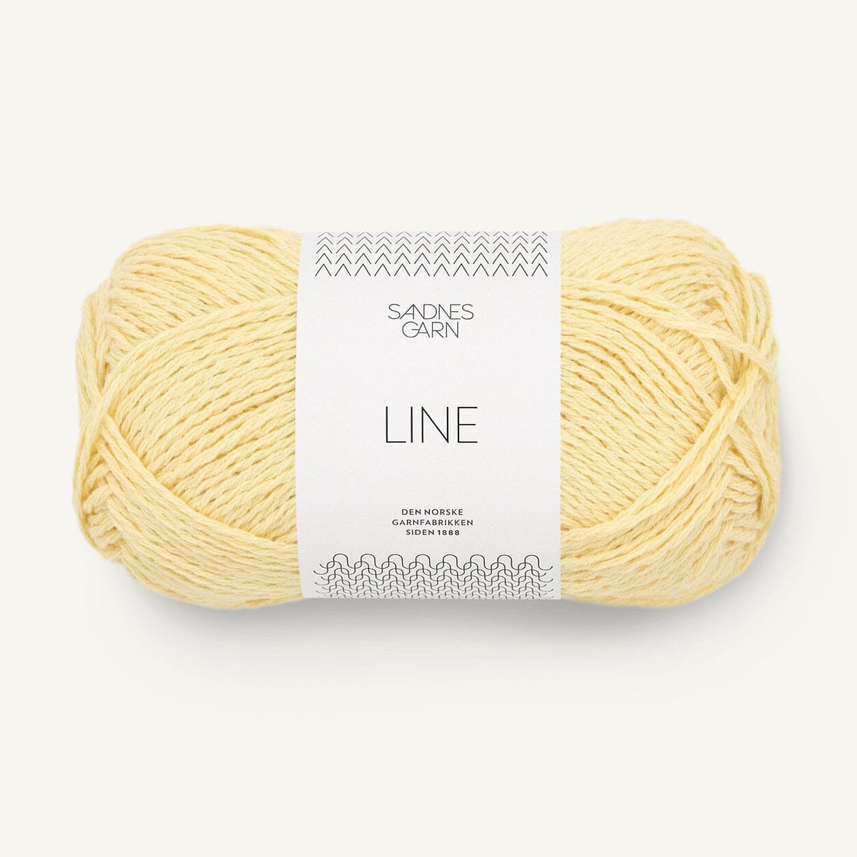 Sandnes Garn Linen Knitting Yarn Yellow
