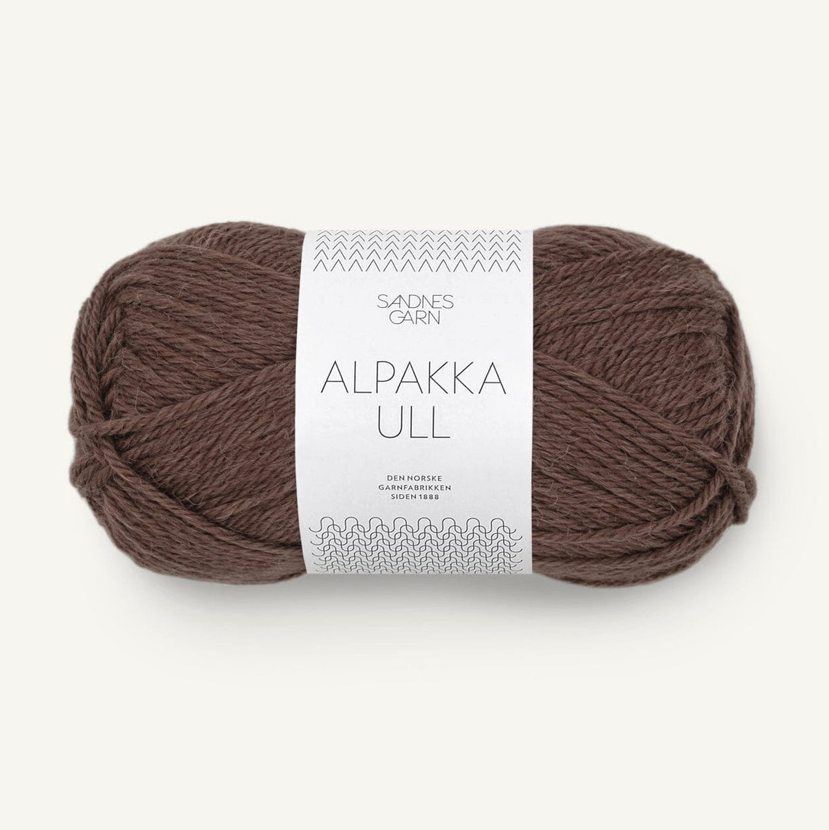 vball of brown alpakka yarn