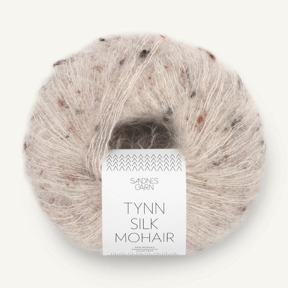 Sandnes Garn Tynn Silk Mohair - Greige Tweed