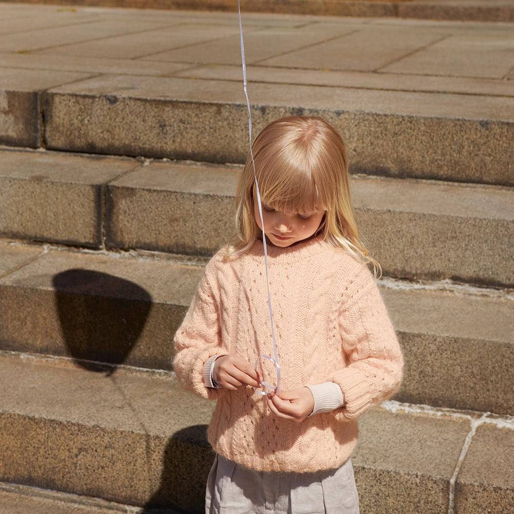 Cornelia Sweater Junior | Sandnes Garn Knitting Pattern