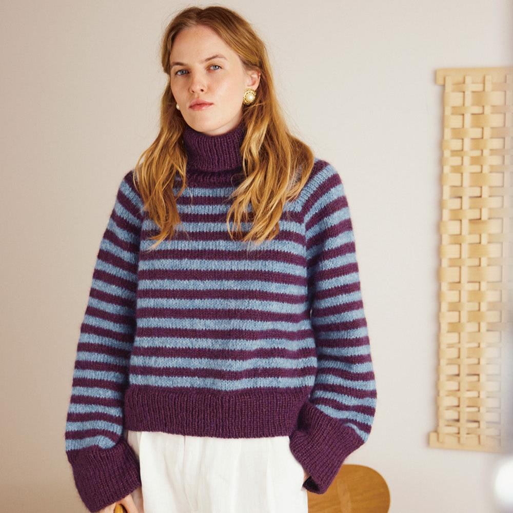 Sandhurst Knitting Pattern South Sweater Knitting Pattern | Sandnes Garn | Tangled Yarn UK