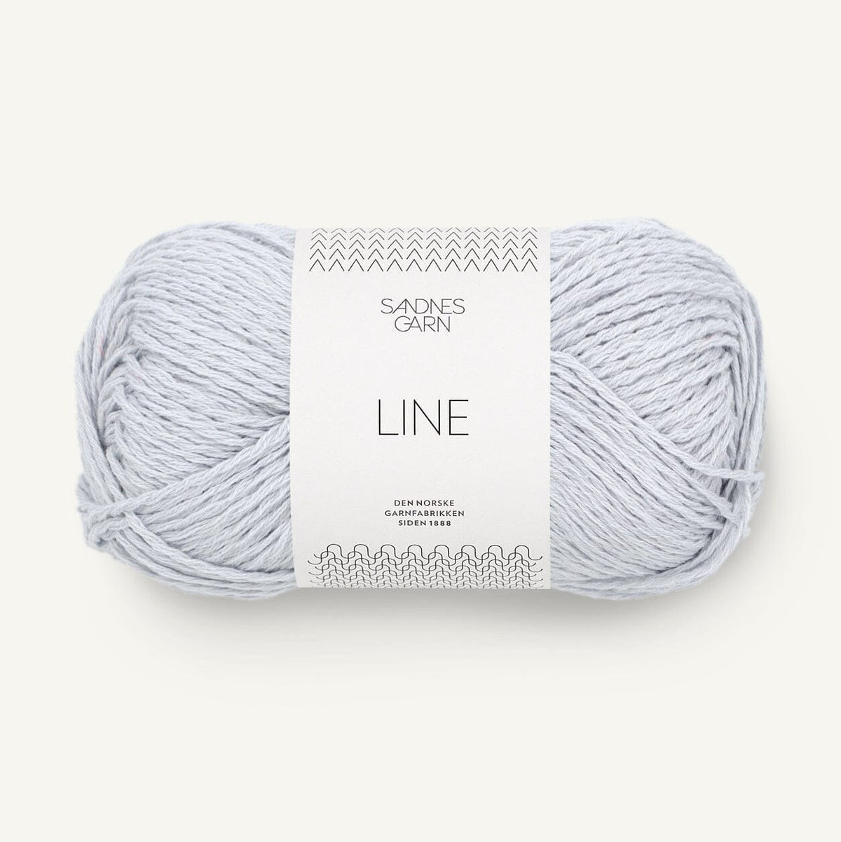 Sandnes Garn Linen Knitting Yarn Pale Blue