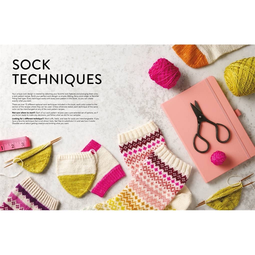 The Doodle Sock Knitting Directory by Jamie Lomax