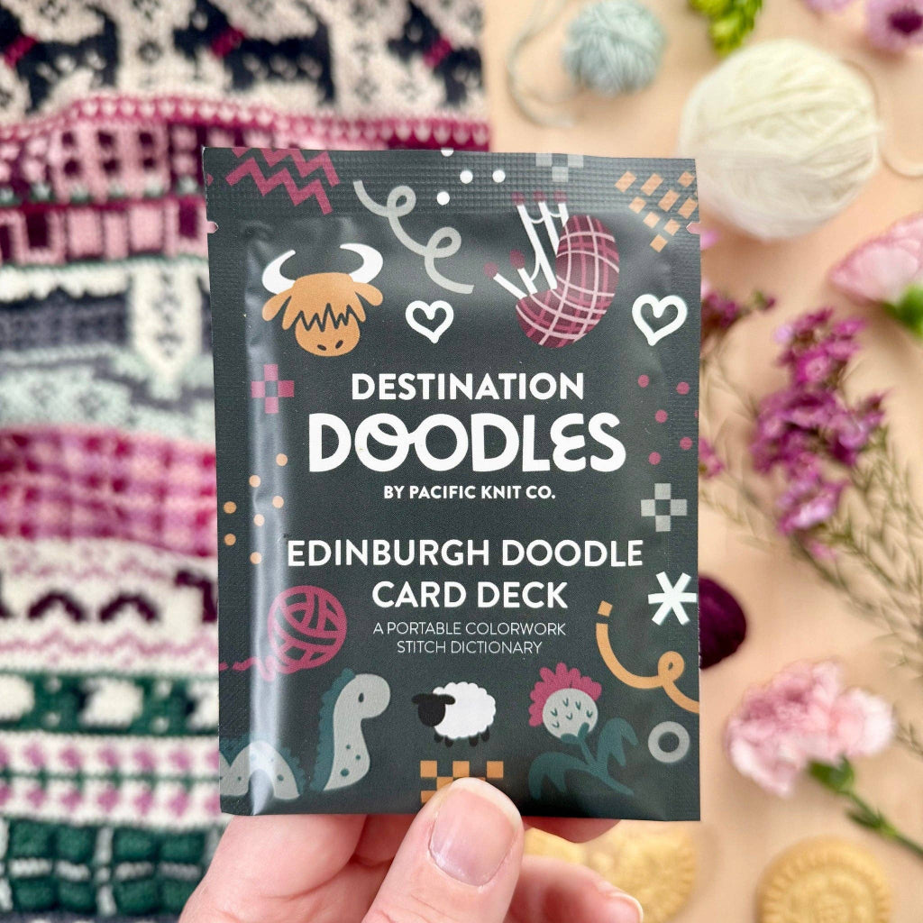 Edinburgh Doodle Card Deck by Pacific Knit Co.
