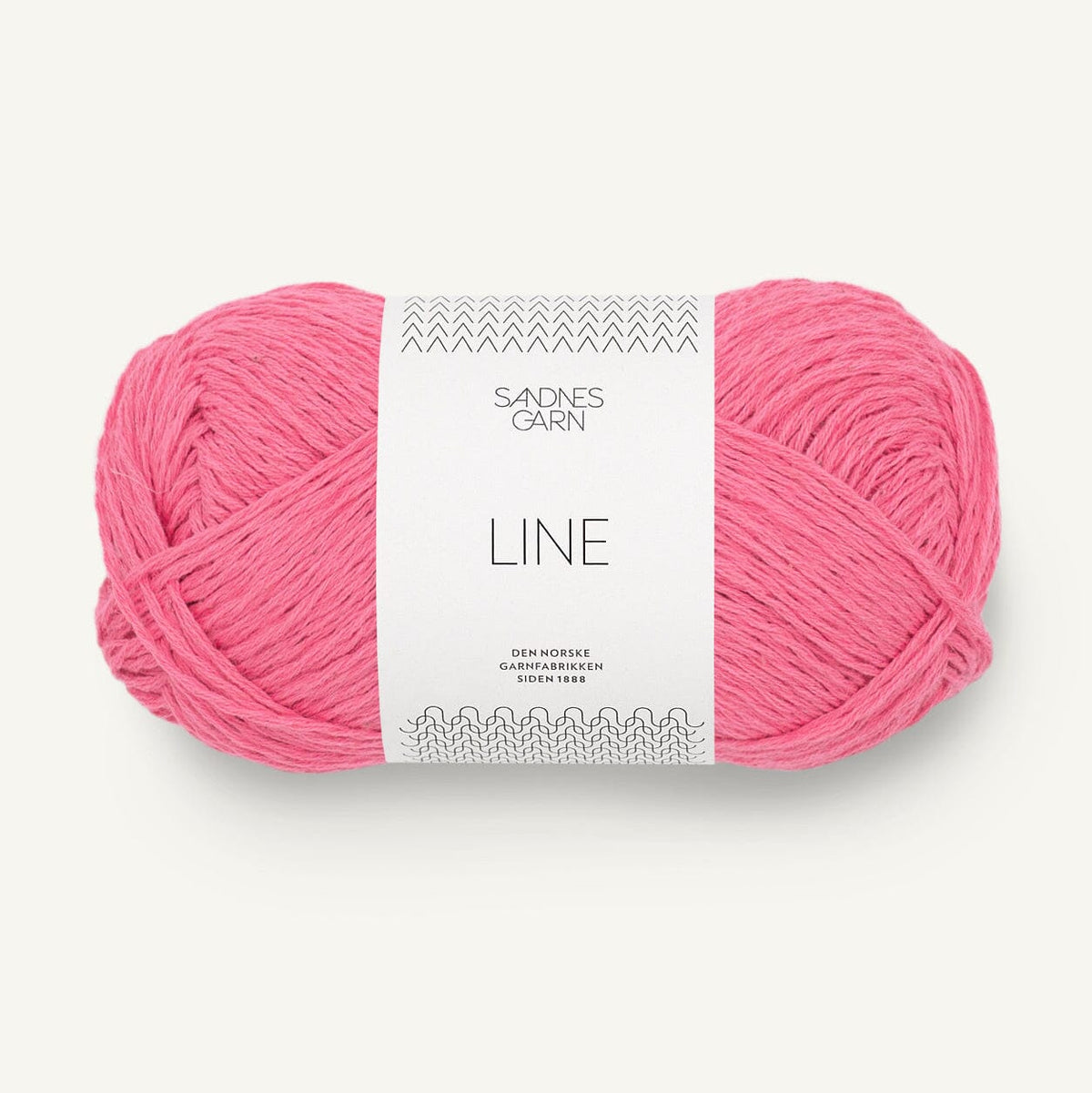 Sandnes Garn Linen Knitting Yarn Bubblegum Pink