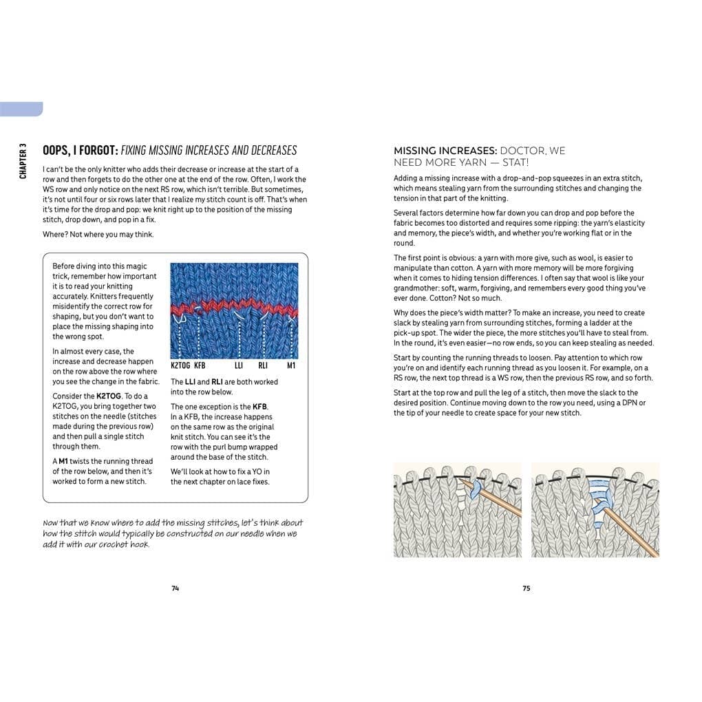 Patty Lyons' Knitting ER: The Ultimate Guide to Fixing Knitting Mistakes