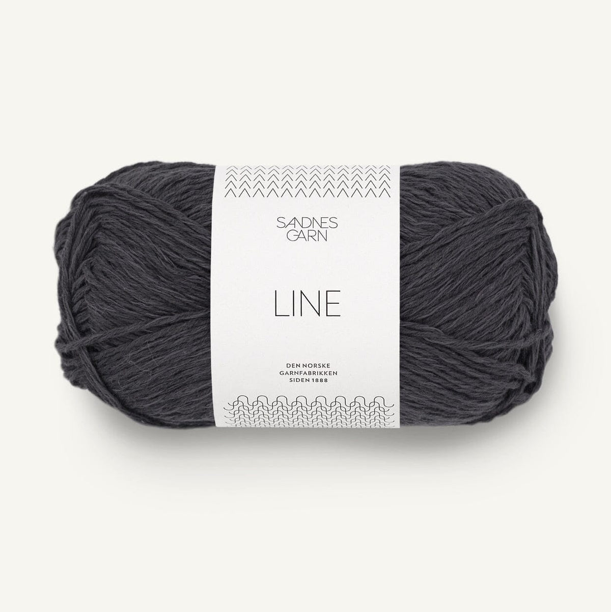 Sandnes Garn Linen Knitting Yarn Black