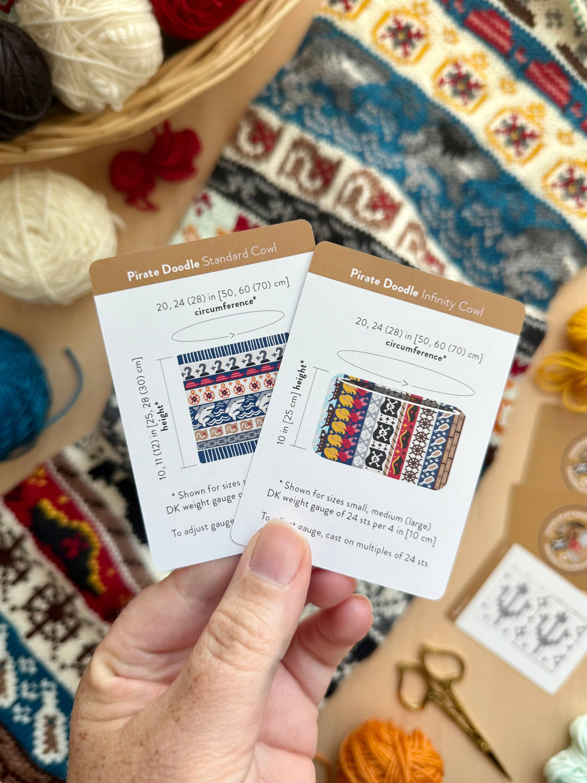 Pirate Doodle Card Deck by Pacific Knit Co.