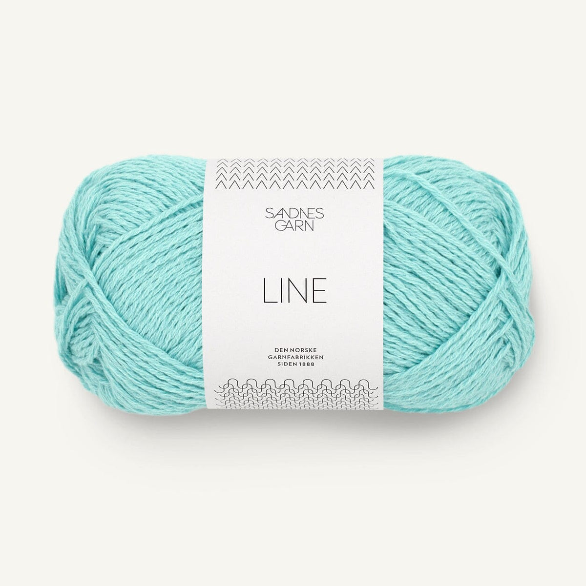 Sandnes Garn Linen Knitting Yarn Aqua