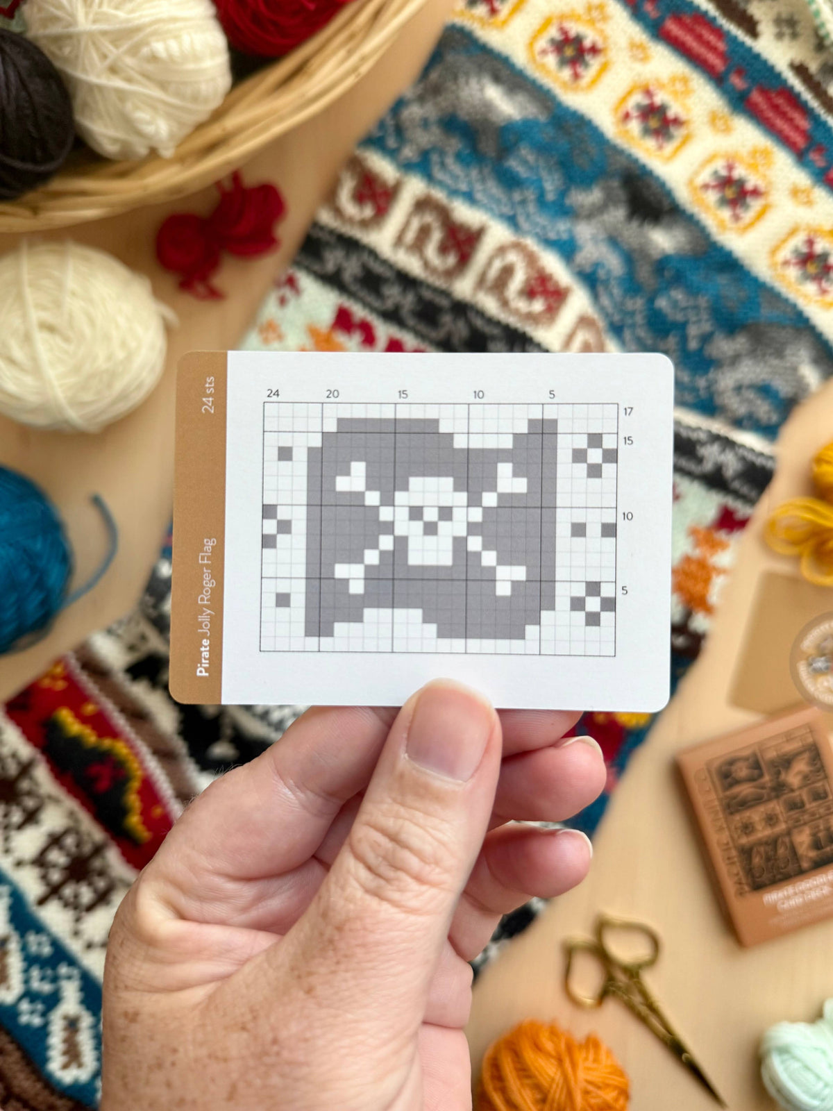 Pirate Doodle Card Deck by Pacific Knit Co.