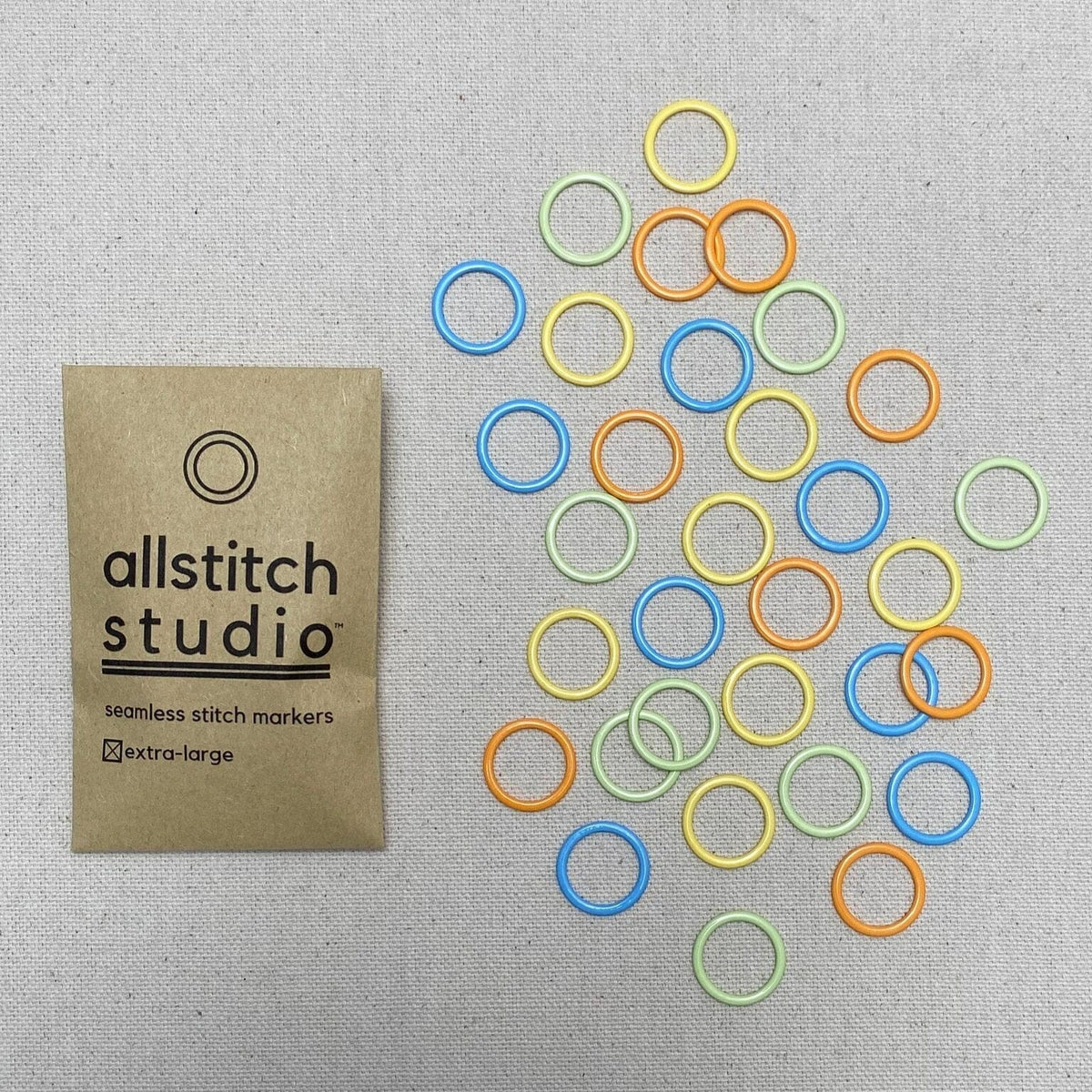 coloured stitch markers for knitting