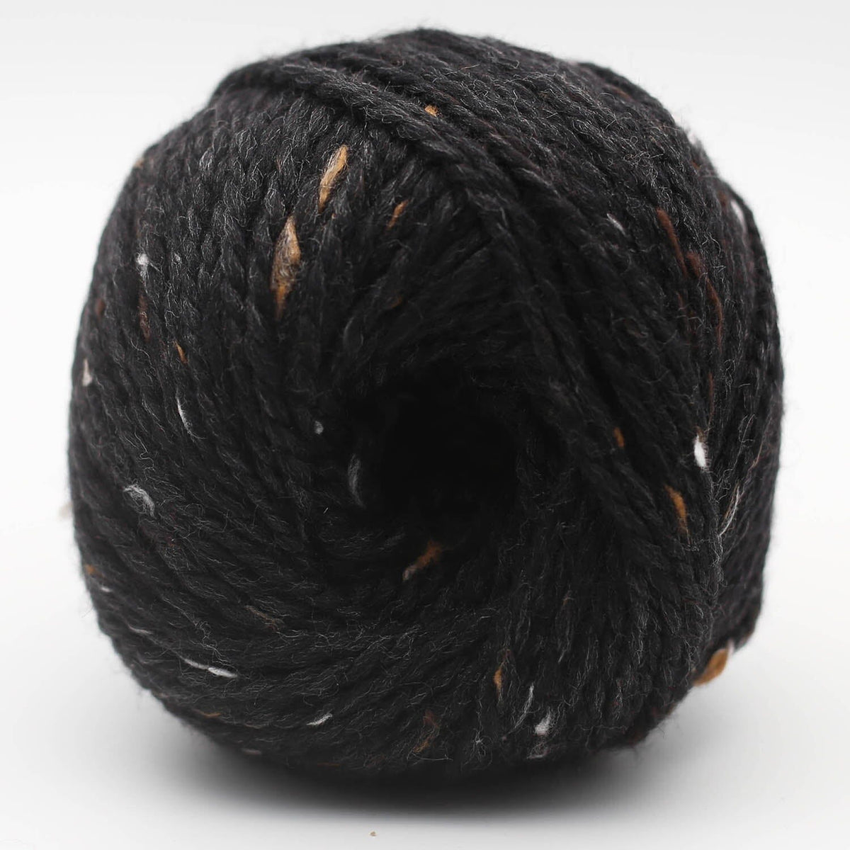 black tweed yarn