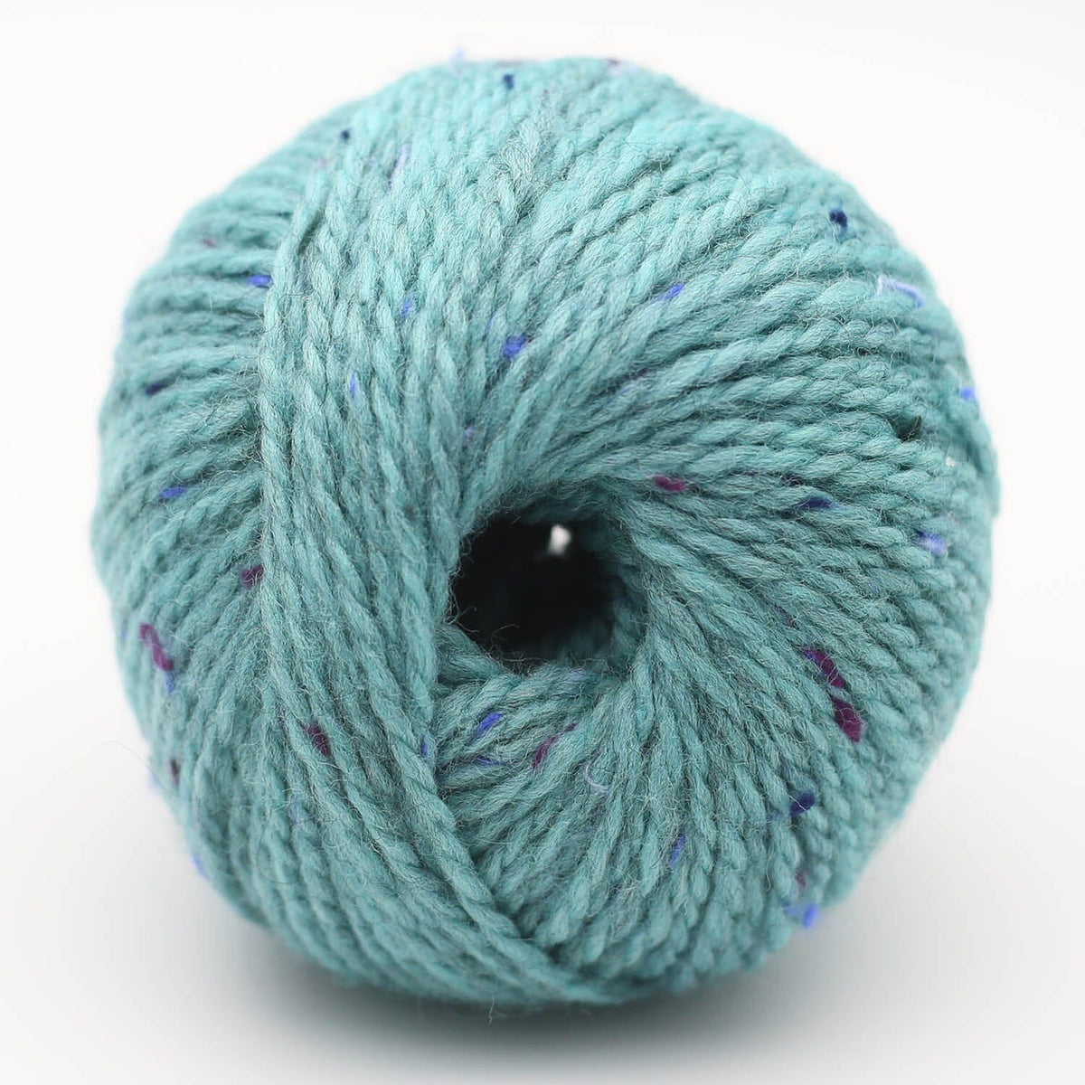 Blue Tweed Yarn
