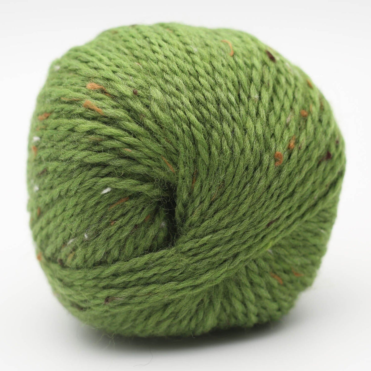 green tweed yarn