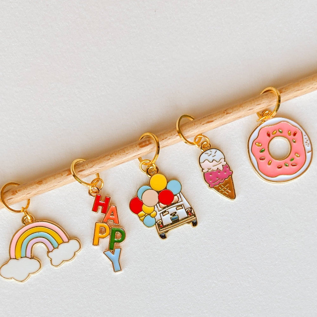 Happy Marker Rings | Hello Kim | Tangled Yarn UK