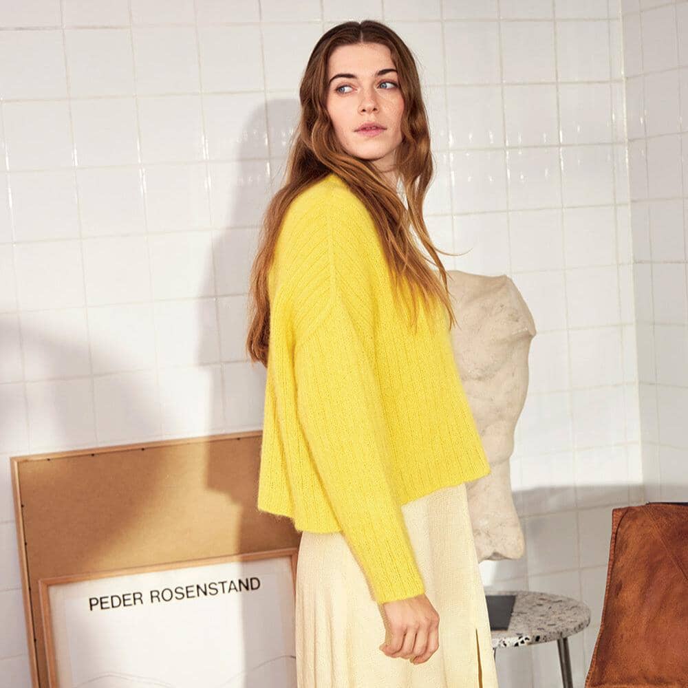 Hilda Sweater | Sandnes Garn Knitting Pattern | Tangled Yarn