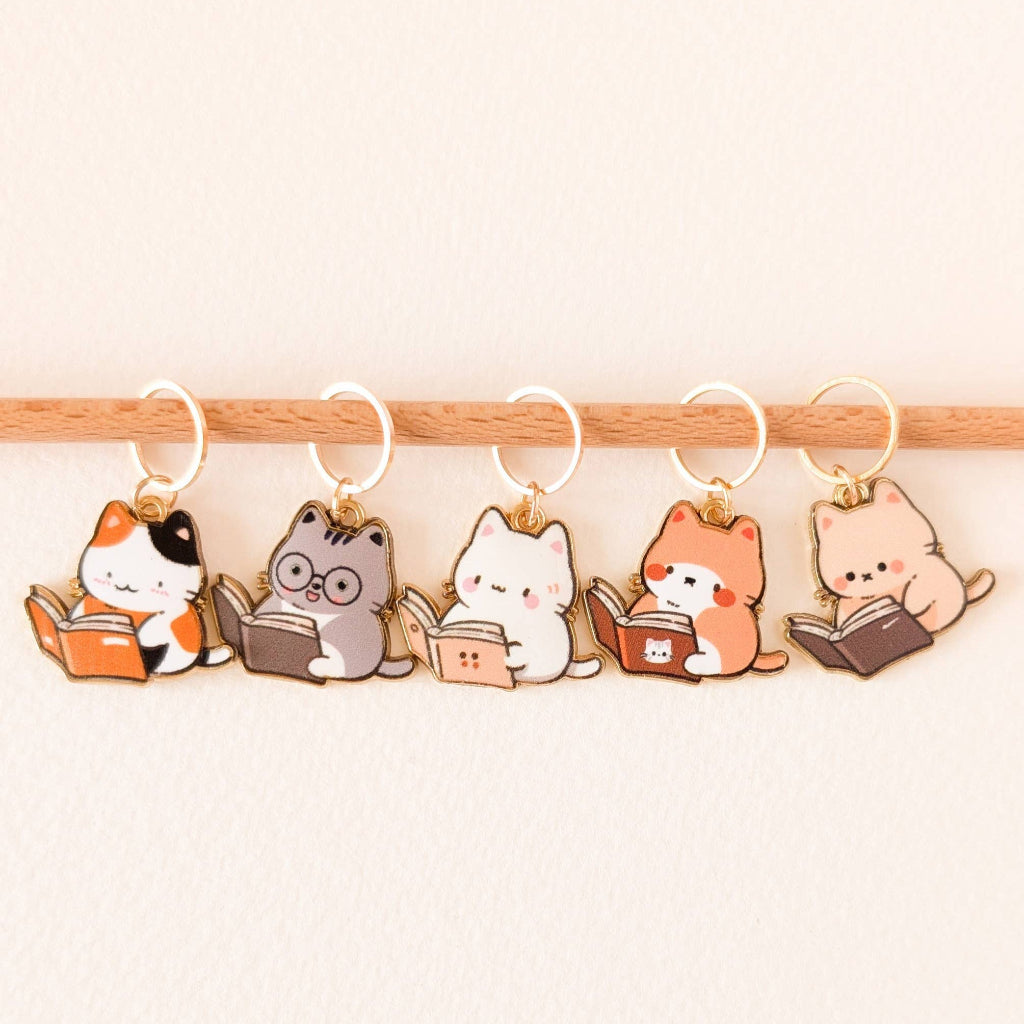 Kitten Stitch Markers | Hello Kim | Tangled Yarn UK