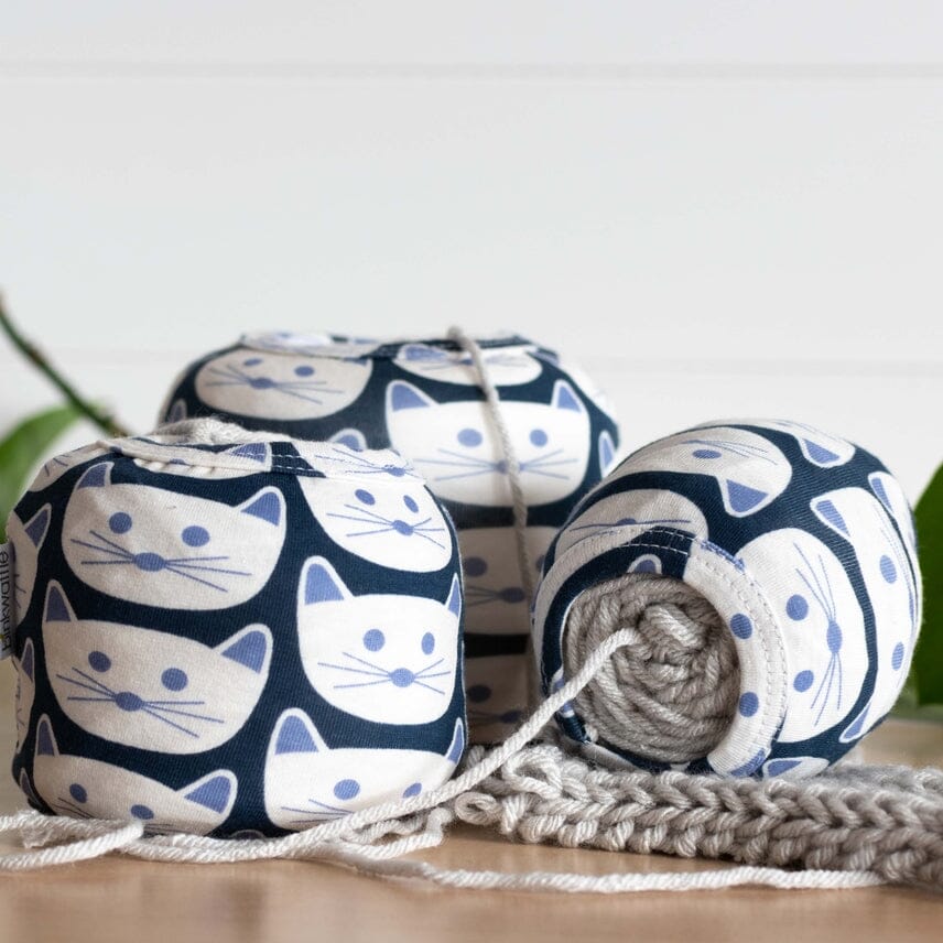 Fragmented Blossoms Cozy Cakes Yarn Cozy | Binkwaffle | Tangled Yarn UK