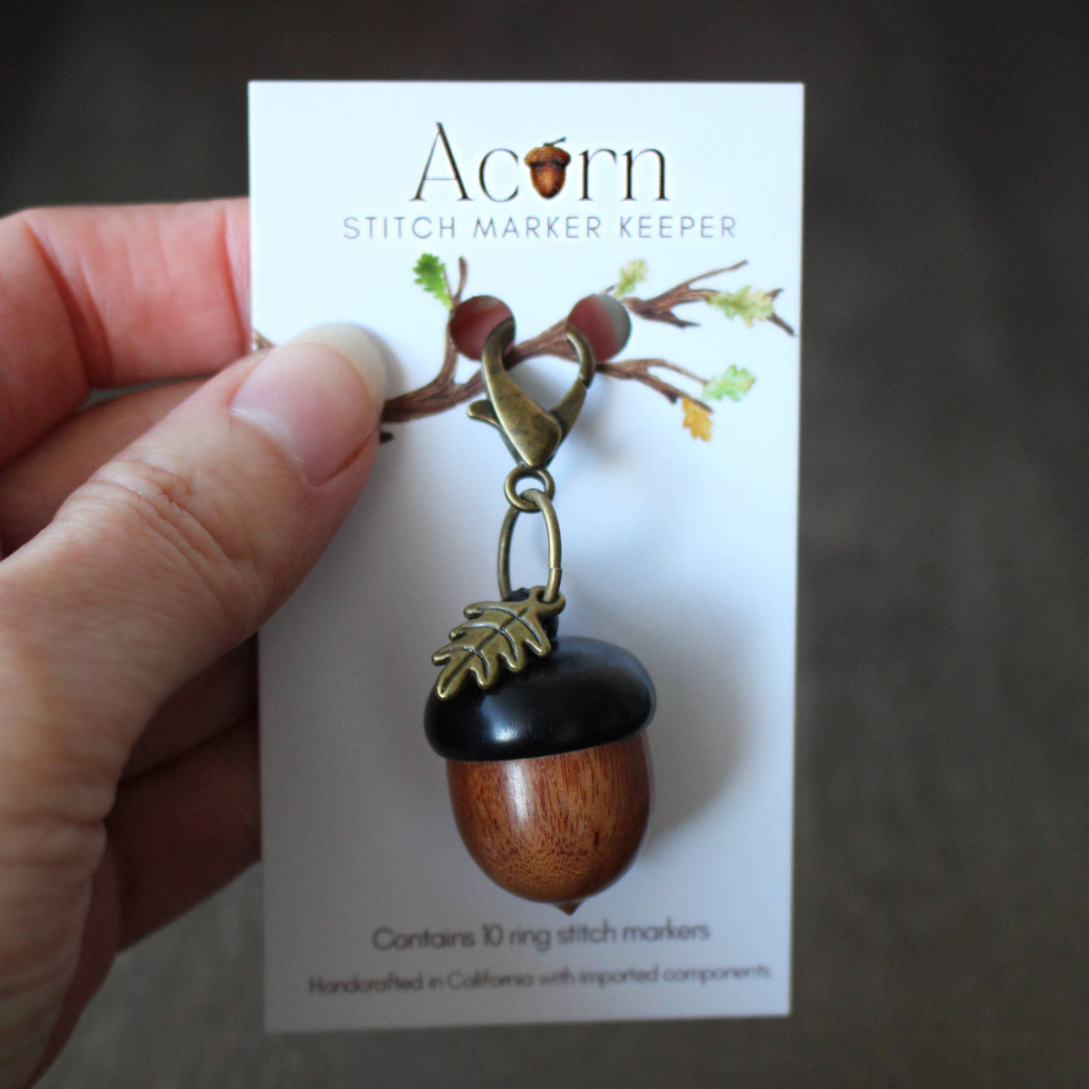 Little Acorn Stitch Markers | Knitting Notions | Tangled Yarn UK
