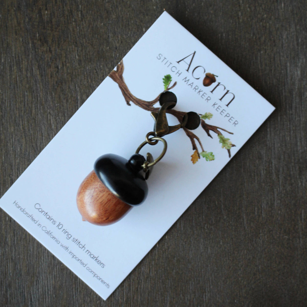 Little Acorn Stitch Markers | Knitting Notions | Tangled Yarn UK