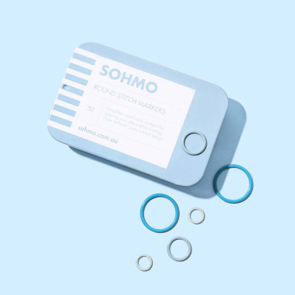 SOHMO - Stitch Marker - Round | Tangled Yarn UK