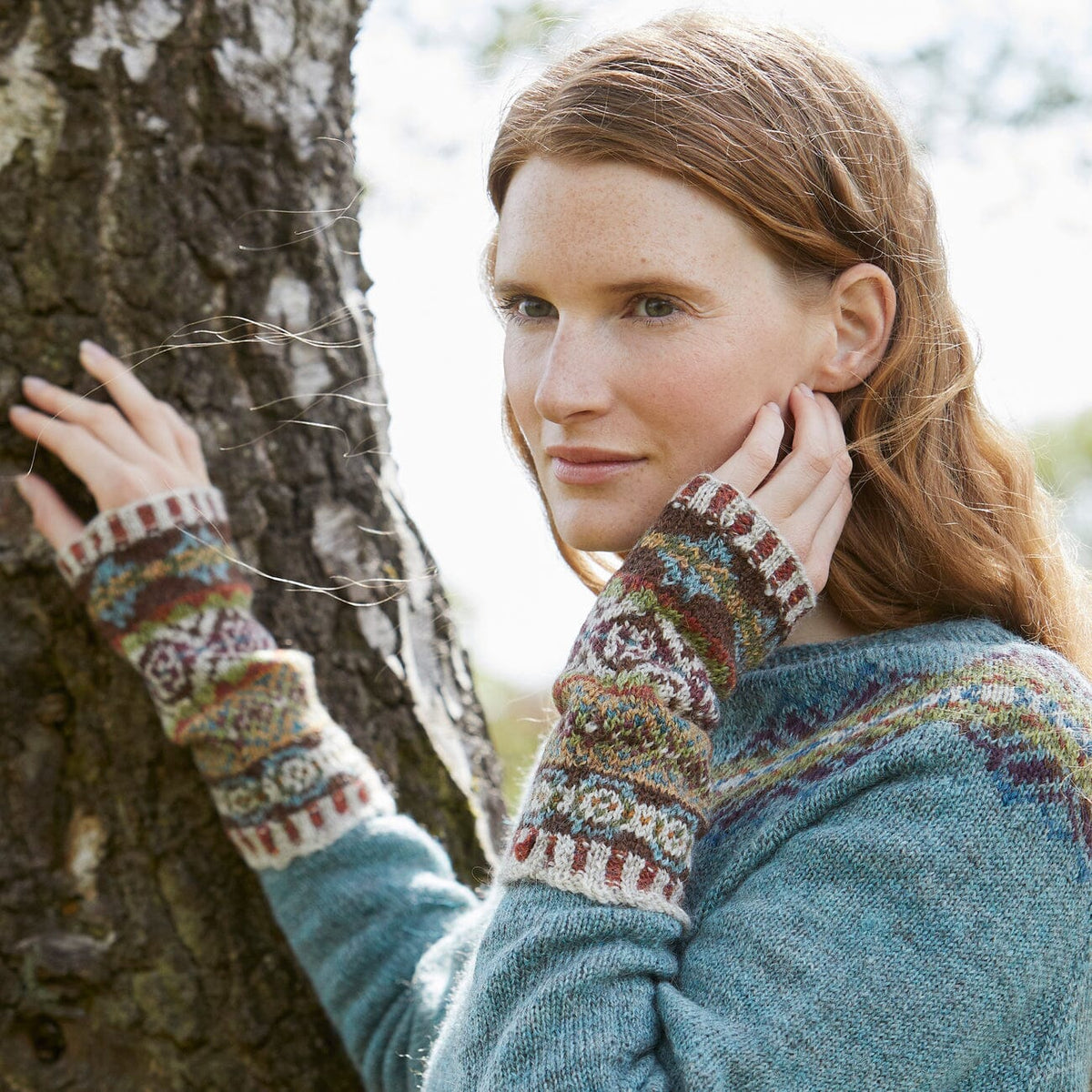 Wildwood |  Sycamore Armwarmers Marie Wallin | Tangled Yarn UK