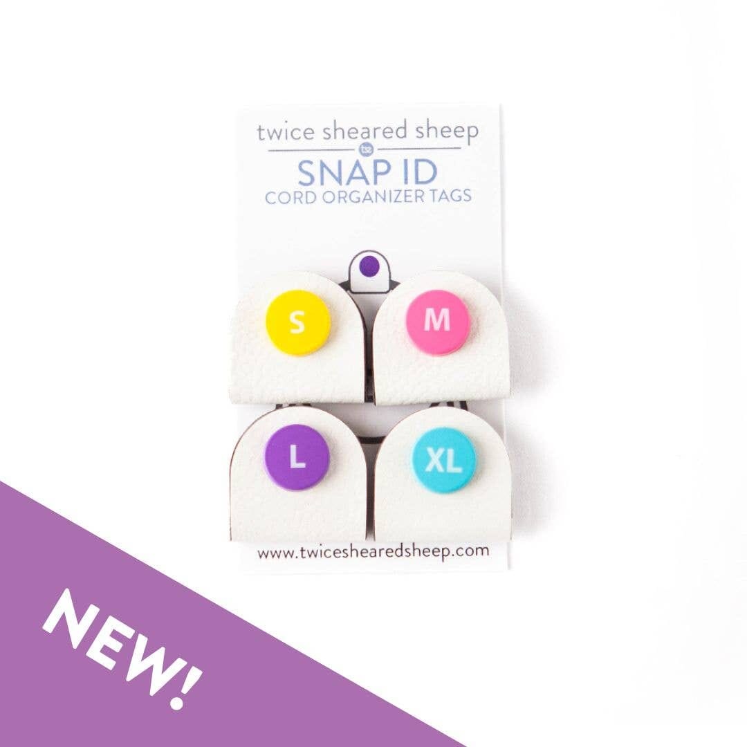 Snap ID Cord Organiser Tags