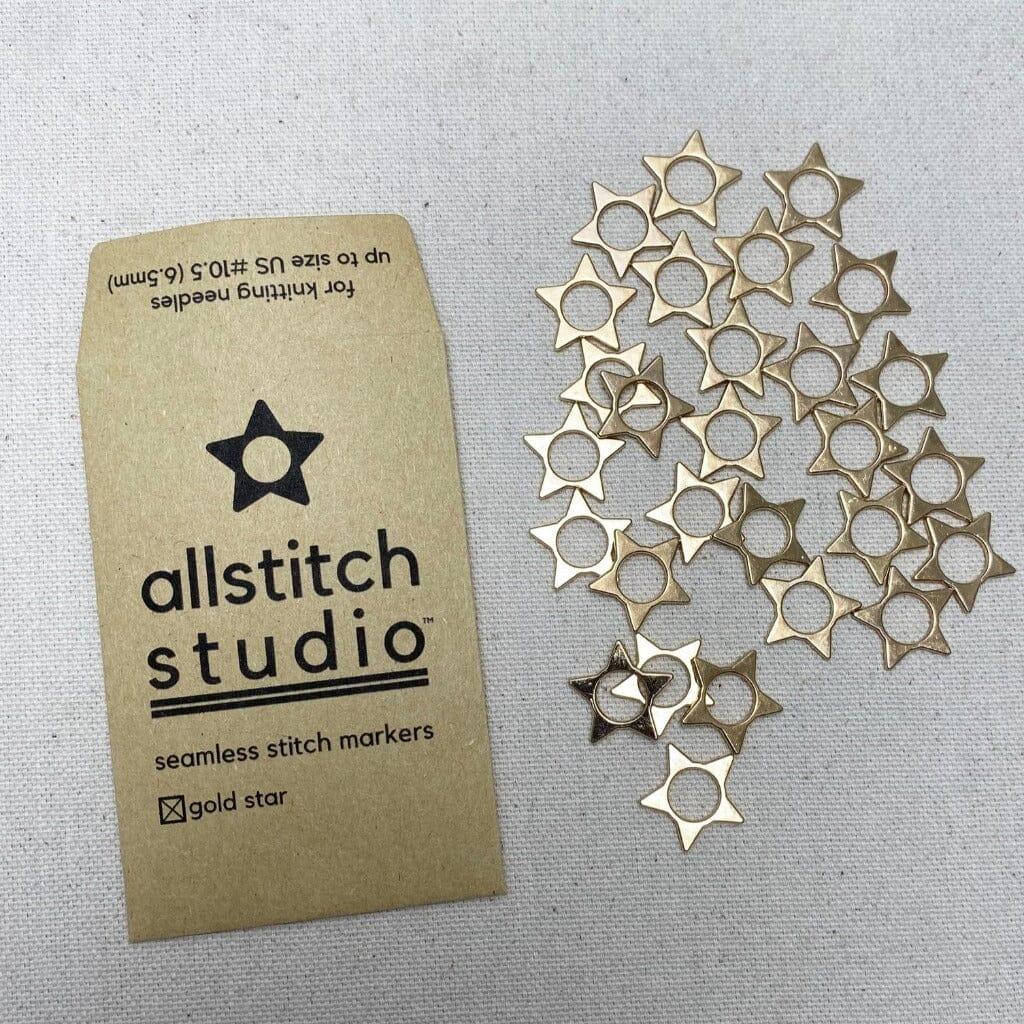 Allstitch Large Star Stitch Markers - Tangled Yarn