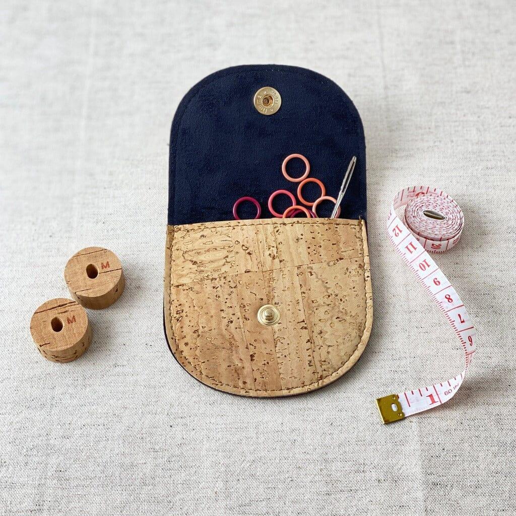 Allstitch Natural Cork Notions Pouch - Tangled Yarn