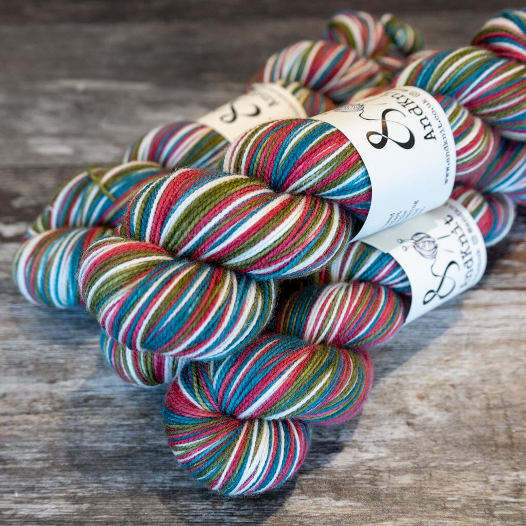 AndKnit Self Striping Sock