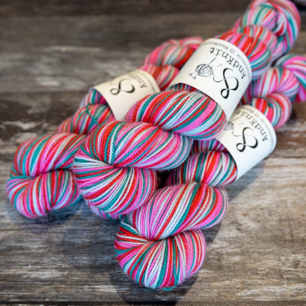 AndKnit Self Striping Sock