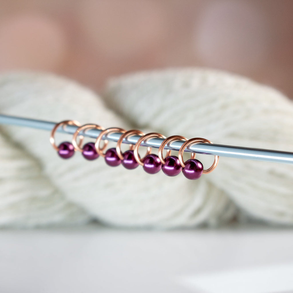 Blue Bird Makery Stitch Markers | Albuquerque Sunset | Tangled Yarn UK