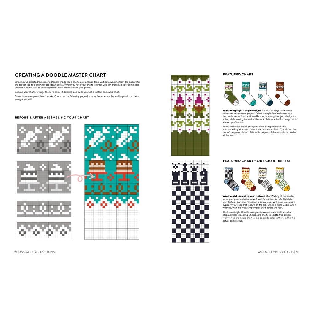 The Doodle Sock Knitting Directory by Jamie Lomax