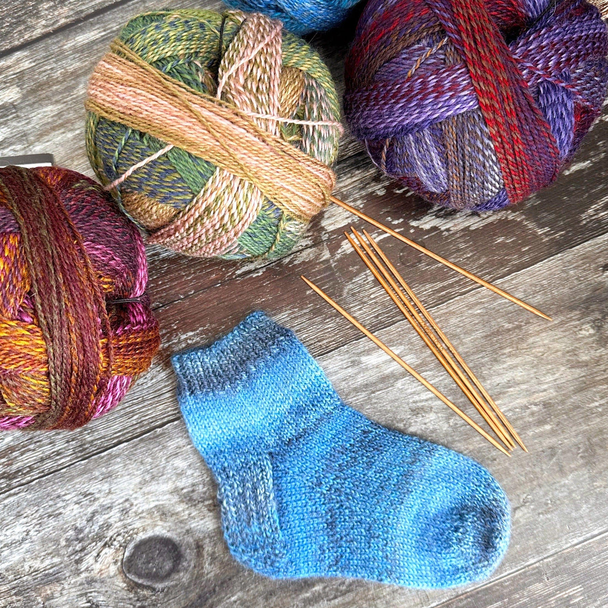 Beginner Sock Knitting Workshop - Tangled Yarn