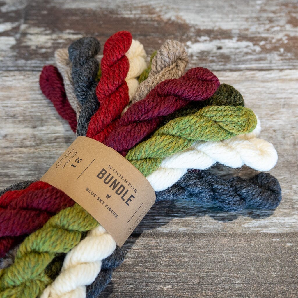Blue Sky Fibers – Woolstok Worsted Bundle