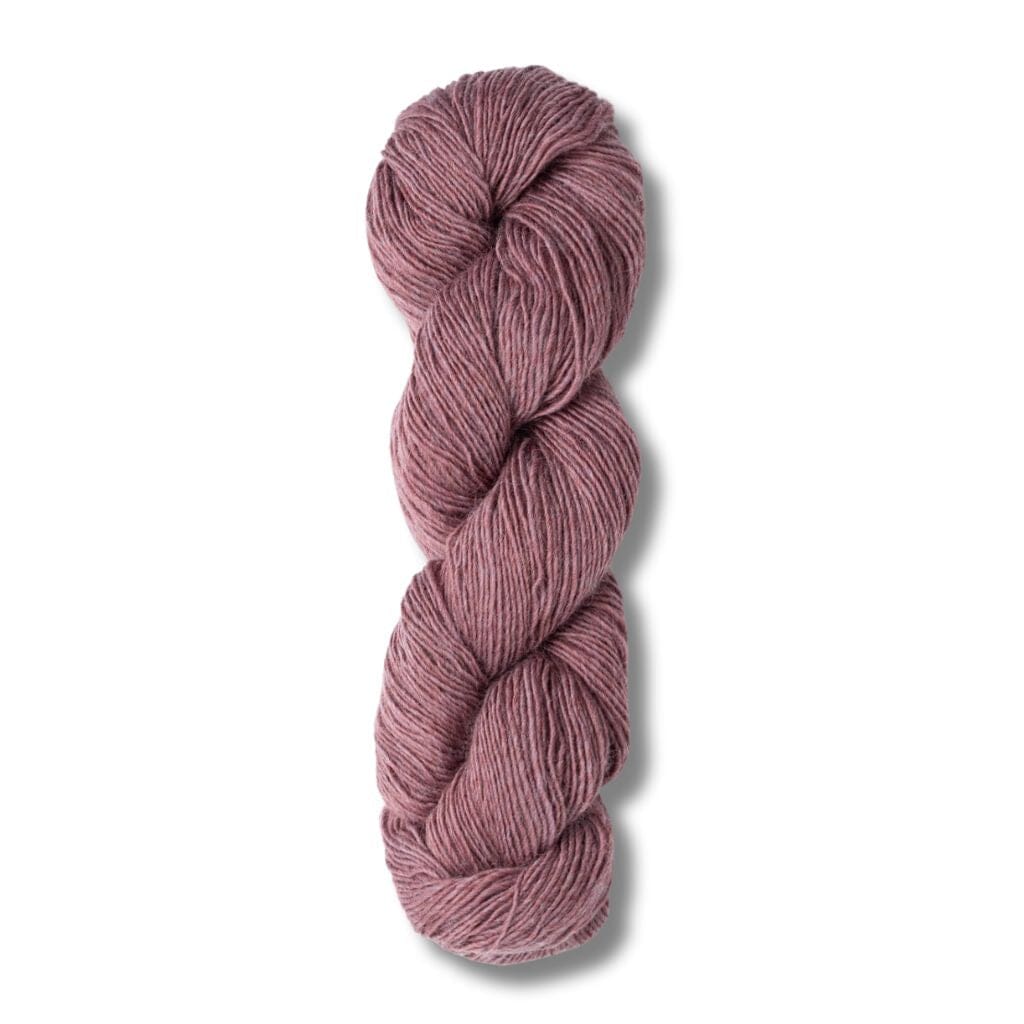 skein of Blue Sky Fibers Woolstok Light yarn in lilac bloom