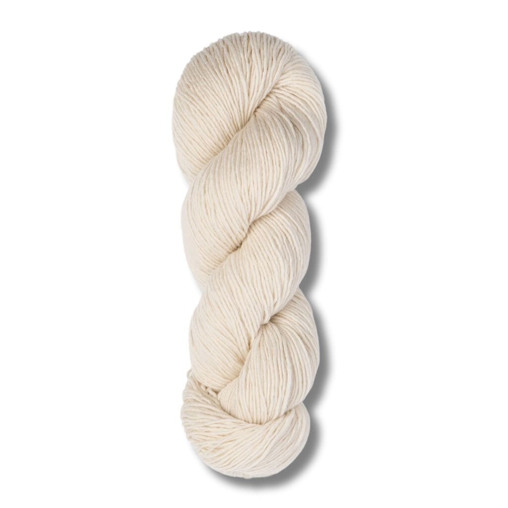 skein of Blue Sky Fibers Woolstok Light yarn in highland fleece