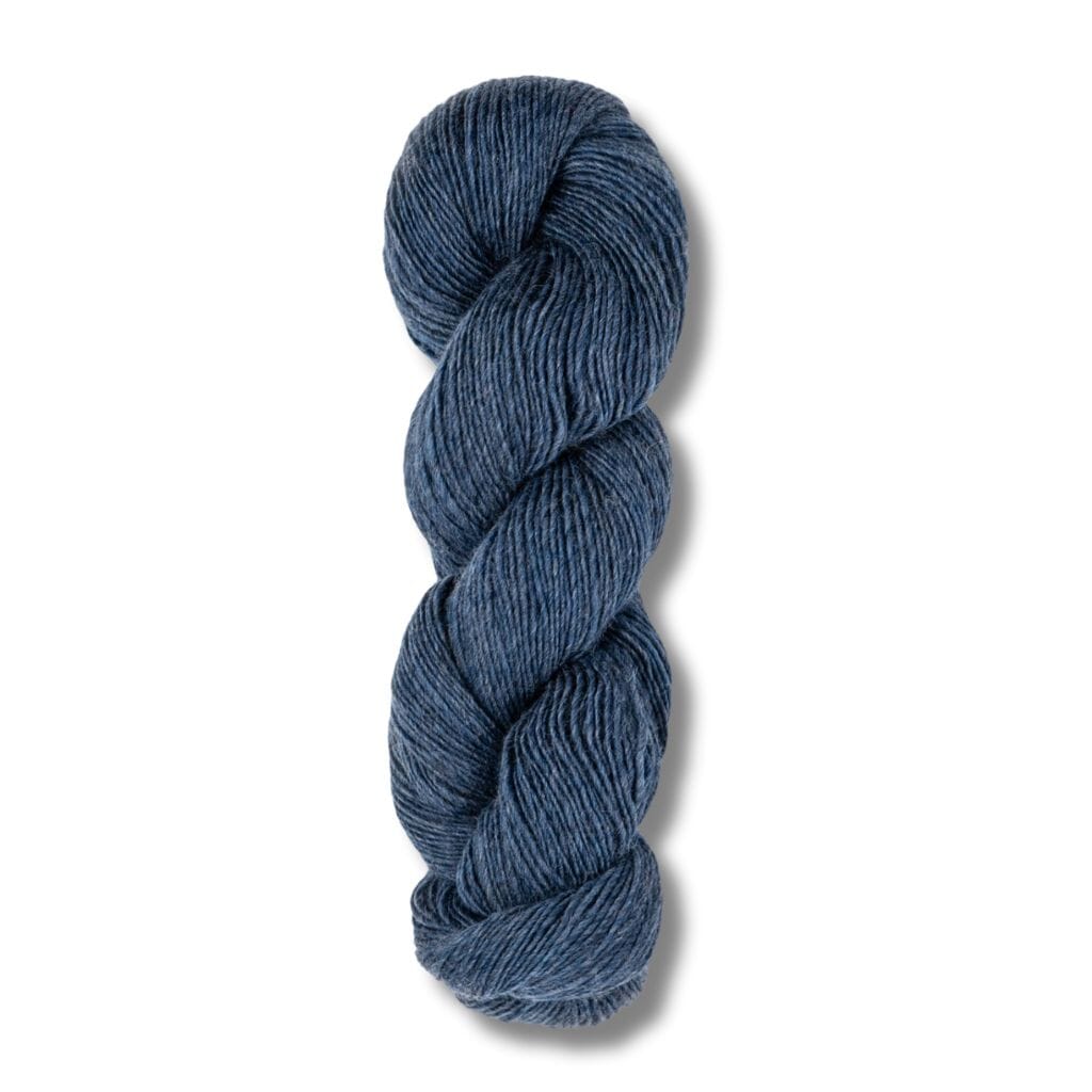skein of Blue Sky Fibers Woolstok Light yarn in october sky